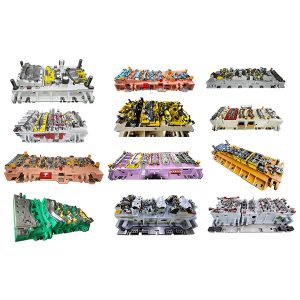 moniasemainen siirtopuristusmuotti