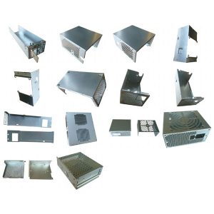 virtalähteen kotelon metallilevyjen valmistus