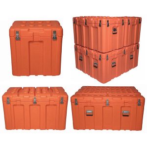 pyörivällä muovausmenetelmällä valmistettu palokaappi