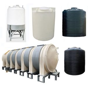 pyörivällä muovausmenetelmällä valmistettu varastosäiliö